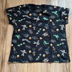 Disney Black Toy Story Character Tee